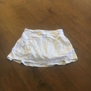 white lulu skirt